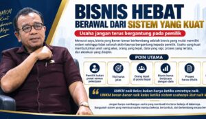 BISNIS HEBAT BERAWAL DARI SISTEM YANG KUAT: USAHA JANGAN TERUS BERGANTUNG PADA PEMILIK