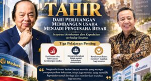 TAHIR: DARI PERJUANGAN MEMBANGUN USAHA MENJADI PENGUSAHA BESAR, INSPIRASI KETEKUNAN DAN KEPEDULIAN TERHADAP SESAMA